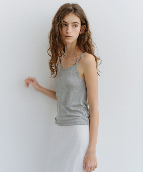 URAGO(ユラーゴ)の「Ribbed sleeveless cardigan set(カーディガン/ボレロ・レディース・ミント/ブラック/アッシュグレー・FREE)」の7枚目の写真