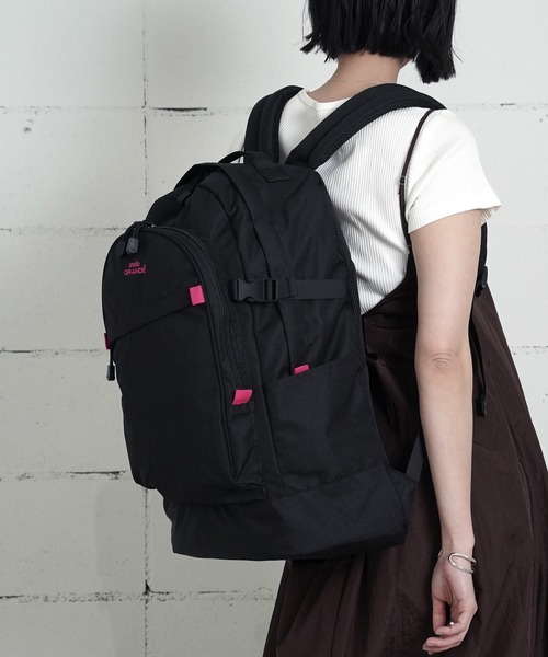 anello(アネロ)の「"02"≪anello GRANDE≫High capacity/ハイキャパシティ 10ポケット/40L バックパック(バックパック/リュック・レディース・ブラック×ピンク/ブラック・ONE SIZE)」の20枚目の写真
