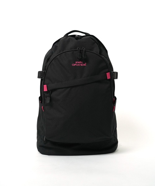 anello(アネロ)の「"02"≪anello GRANDE≫High capacity/ハイキャパシティ 10ポケット/40L バックパック(バックパック/リュック・レディース・ブラック×ピンク/ブラック・ONE SIZE)」の22枚目の写真