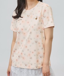 ルコックスポルティフ ポールアンドジョーコラボ サンスクリーン総柄半袖Tシャツ