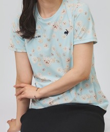 ルコックスポルティフ ポールアンドジョーコラボ サンスクリーン総柄半袖Tシャツ