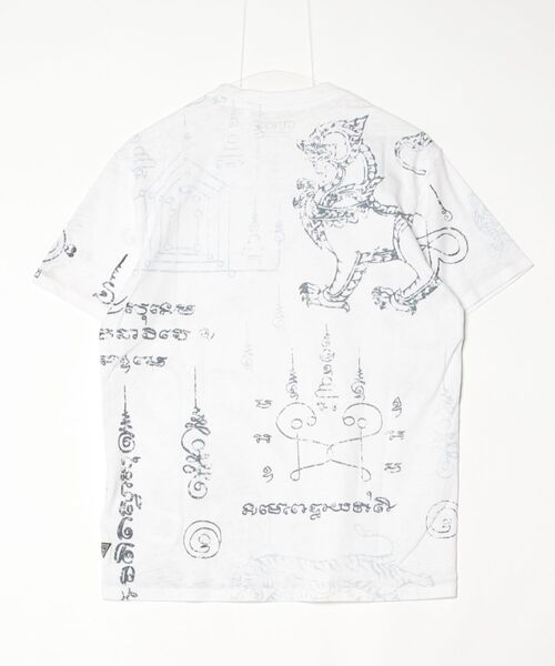 Guess(ゲス)の「SOUTHEAST Burnout Tee Tシャツ(Tシャツ/カットソー・メンズ・ホワイト・LARGE/XX-LARGE/X-LARGE/MEDIUM/SMALL)」の6枚目の写真