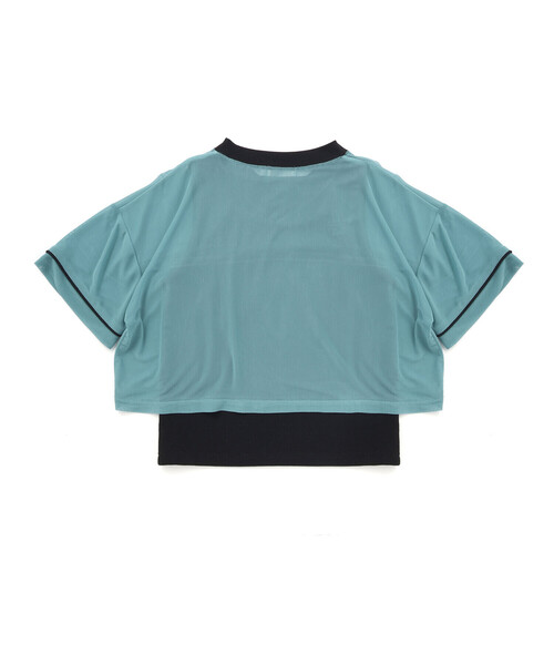 ZIDDY（ジディ）の「グロウスポMIX・チュールタンクSET(130~160cm)（セットアップ・キッズ・ブラック/グリーン・140cm/130cm/150cm/FREE）」の12枚目の写真