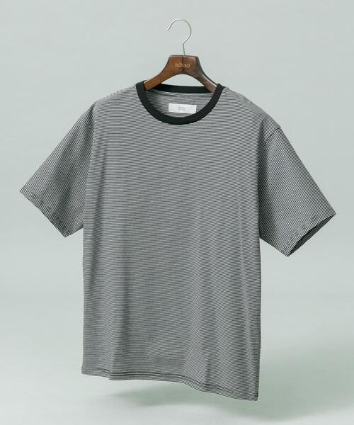 URBAN RESEARCH ROSSO MEN(アーバンリサーチロッソメン)の「『XLサイズあり』『UR TECH』汗ジミ防止クルーネックTシャツ(Tシャツ/カットソー・メンズ・ネイビー/ホワイト系その他/ホワイト/ブラック/ブラック系その他/グレー・X-LARGE/LARGE/MEDIUM/SMALL)」の4枚目の写真