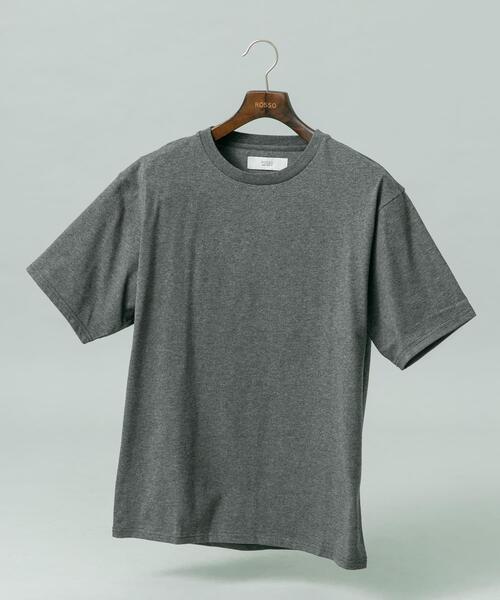 URBAN RESEARCH ROSSO MEN(アーバンリサーチロッソメン)の「『XLサイズあり』『UR TECH』汗ジミ防止クルーネックTシャツ(Tシャツ/カットソー・メンズ・ネイビー/ホワイト系その他/ホワイト/ブラック/ブラック系その他/グレー・X-LARGE/LARGE/MEDIUM/SMALL)」の5枚目の写真
