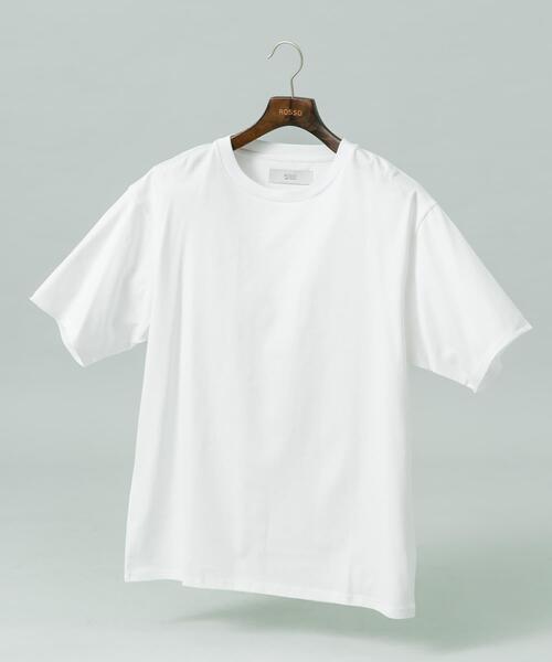 URBAN RESEARCH ROSSO MEN(アーバンリサーチロッソメン)の「『XLサイズあり』『UR TECH』汗ジミ防止クルーネックTシャツ(Tシャツ/カットソー・メンズ・ネイビー/ホワイト系その他/ホワイト/ブラック/ブラック系その他/グレー・X-LARGE/LARGE/MEDIUM/SMALL)」の2枚目の写真