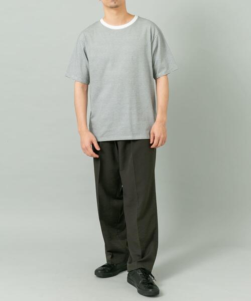 URBAN RESEARCH ROSSO MEN(アーバンリサーチロッソメン)の「『XLサイズあり』『UR TECH』汗ジミ防止クルーネックTシャツ(Tシャツ/カットソー・メンズ・ネイビー/ホワイト系その他/ホワイト/ブラック/ブラック系その他/グレー・X-LARGE/LARGE/MEDIUM/SMALL)」の10枚目の写真
