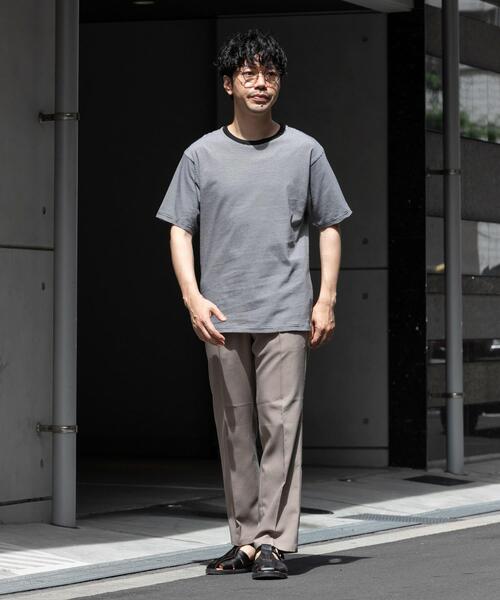 URBAN RESEARCH ROSSO MEN(アーバンリサーチロッソメン)の「『XLサイズあり』『UR TECH』汗ジミ防止クルーネックTシャツ(Tシャツ/カットソー・メンズ・ネイビー/ホワイト系その他/ホワイト/ブラック/ブラック系その他/グレー・X-LARGE/LARGE/MEDIUM/SMALL)」の18枚目の写真