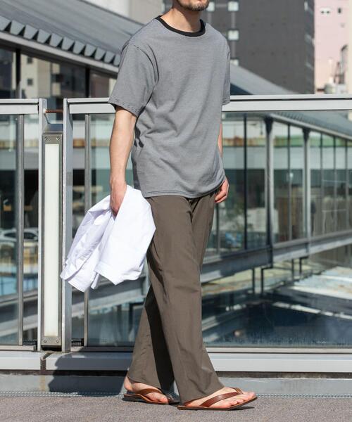 URBAN RESEARCH ROSSO MEN(アーバンリサーチロッソメン)の「『XLサイズあり』『UR TECH』汗ジミ防止クルーネックTシャツ(Tシャツ/カットソー・メンズ・ネイビー/ホワイト系その他/ホワイト/ブラック/ブラック系その他/グレー・X-LARGE/LARGE/MEDIUM/SMALL)」の22枚目の写真