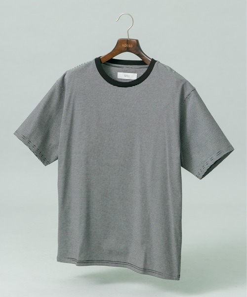 URBAN RESEARCH ROSSO MEN（アーバンリサーチロッソメン）の「『XLサイズあり』『UR TECH』汗ジミ防止クルーネックTシャツ（Tシャツ/カットソー・メンズ・ネイビー/ホワイト系その他/ホワイト/ブラック/ブラック系その他/グレー・X-LARGE/LARGE/MEDIUM/SMALL）」の4枚目の写真