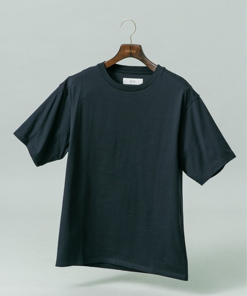 URBAN RESEARCH ROSSO MEN（アーバンリサーチロッソメン）の「『XLサイズあり』『UR TECH』汗ジミ防止クルーネックTシャツ（Tシャツ/カットソー・メンズ・ネイビー/ホワイト系その他/ホワイト/ブラック/ブラック系その他/グレー・X-LARGE/LARGE/MEDIUM/SMALL）」の6枚目の写真