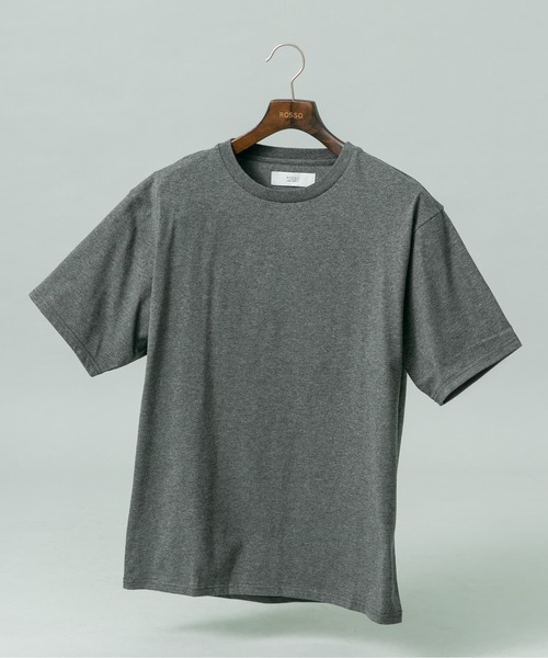 URBAN RESEARCH ROSSO MEN（アーバンリサーチロッソメン）の「『XLサイズあり』『UR TECH』汗ジミ防止クルーネックTシャツ（Tシャツ/カットソー・メンズ・ネイビー/ホワイト系その他/ホワイト/ブラック/ブラック系その他/グレー・X-LARGE/LARGE/MEDIUM/SMALL）」の5枚目の写真