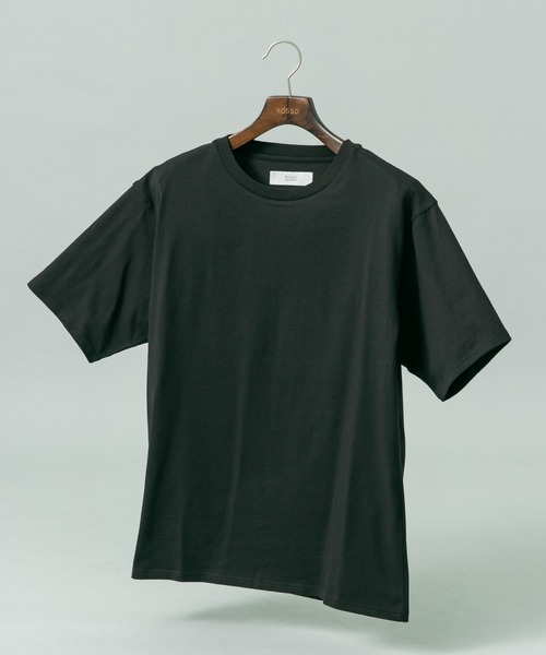 URBAN RESEARCH ROSSO MEN（アーバンリサーチロッソメン）の「『XLサイズあり』『UR TECH』汗ジミ防止クルーネックTシャツ（Tシャツ/カットソー・メンズ・ネイビー/ホワイト系その他/ホワイト/ブラック/ブラック系その他/グレー・X-LARGE/LARGE/MEDIUM/SMALL）」の3枚目の写真