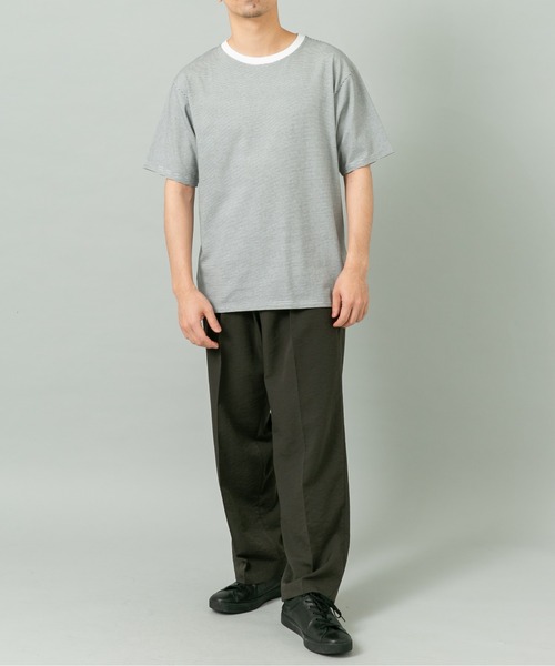 URBAN RESEARCH ROSSO MEN（アーバンリサーチロッソメン）の「『XLサイズあり』『UR TECH』汗ジミ防止クルーネックTシャツ（Tシャツ/カットソー・メンズ・ネイビー/ホワイト系その他/ホワイト/ブラック/ブラック系その他/グレー・X-LARGE/LARGE/MEDIUM/SMALL）」の13枚目の写真