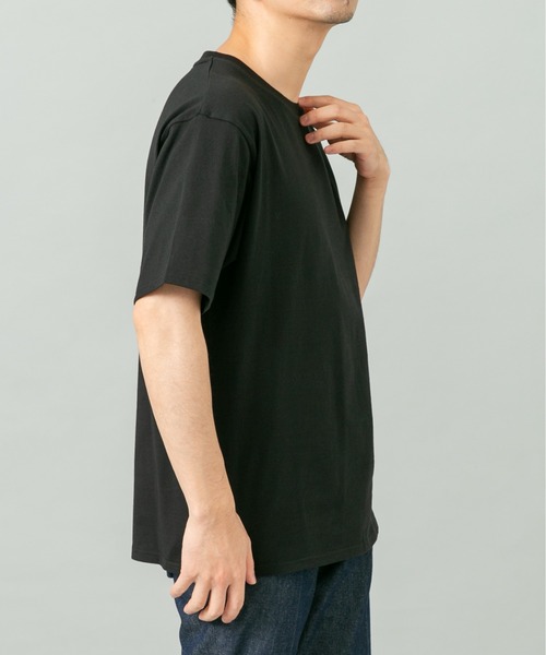 URBAN RESEARCH ROSSO MEN（アーバンリサーチロッソメン）の「『XLサイズあり』『UR TECH』汗ジミ防止クルーネックTシャツ（Tシャツ/カットソー・メンズ・ネイビー/ホワイト系その他/ホワイト/ブラック/ブラック系その他/グレー・X-LARGE/LARGE/MEDIUM/SMALL）」の16枚目の写真