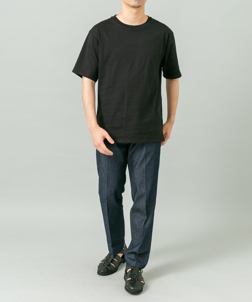 URBAN RESEARCH ROSSO MEN（アーバンリサーチロッソメン）の「『XLサイズあり』『UR TECH』汗ジミ防止クルーネックTシャツ（Tシャツ/カットソー・メンズ・ネイビー/ホワイト系その他/ホワイト/ブラック/ブラック系その他/グレー・X-LARGE/LARGE/MEDIUM/SMALL）」の17枚目の写真