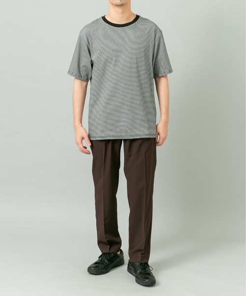 URBAN RESEARCH ROSSO MEN（アーバンリサーチロッソメン）の「『XLサイズあり』『UR TECH』汗ジミ防止クルーネックTシャツ（Tシャツ/カットソー・メンズ・ネイビー/ホワイト系その他/ホワイト/ブラック/ブラック系その他/グレー・X-LARGE/LARGE/MEDIUM/SMALL）」の21枚目の写真