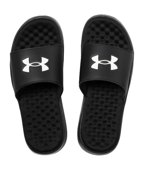 UNDER ARMOUR（アンダーアーマー）の「アンダーアーマー  UAイグナイトプロ8 フィックス（サンダル・メンズ・ブラック×レッド・26.0cm/27.0cm/28.0cm/25.0cm）」の4枚目の写真