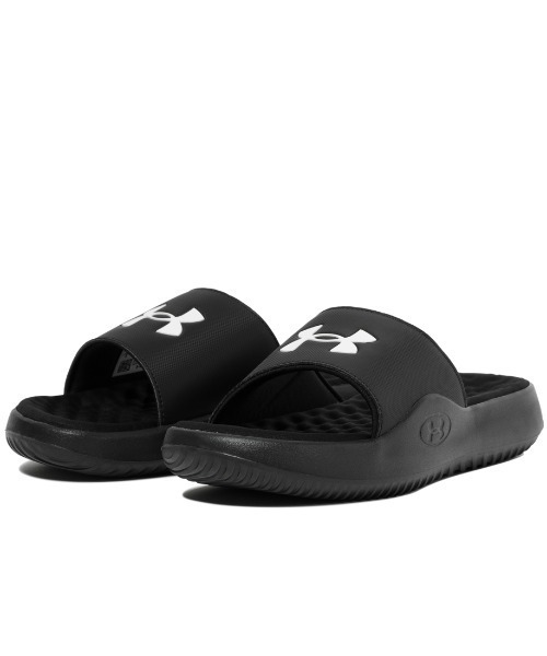 UNDER ARMOUR（アンダーアーマー）の「アンダーアーマー  UAイグナイトプロ8 フィックス（サンダル・メンズ・ブラック×レッド・26.0cm/27.0cm/28.0cm/25.0cm）」の3枚目の写真