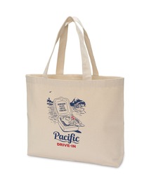 Pacific DRIVE-IN（パシフィックドライブイン）の「PDI HAWAIIAN PLATE TOTE BAG（トートバッグ）」