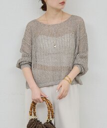 GALLARDAGALANTE | ＜Oggi 6月号掲載アイテム＞レーシーメッシュニット(パーカー)