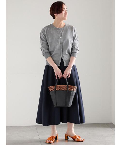 Te chichi（テチチ）の「アシメタックフレアスカート（スカート・レディース・サックスブルー/ネイビー/ベージュ・M/S）」の16枚目の写真