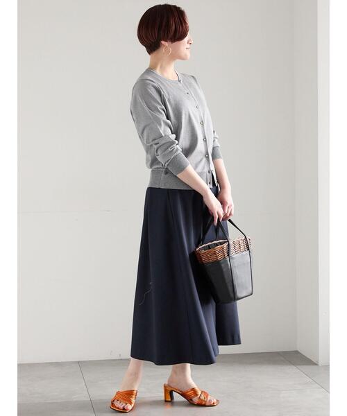 Te chichi（テチチ）の「アシメタックフレアスカート（スカート・レディース・サックスブルー/ネイビー/ベージュ・M/S）」の17枚目の写真