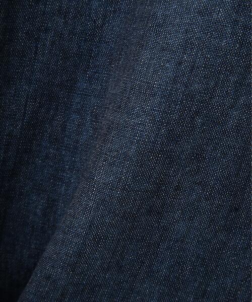 MARGARET HOWELL（マーガレットハウエル）の「FADED LINEN（ブルゾン・レディース・ブルー/ブラウン・2/1）」の11枚目の写真