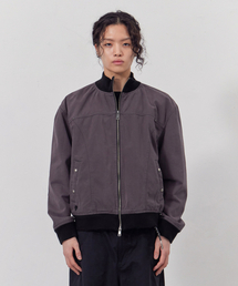 TONY LAWRENCE（トニーローレンス）の「ハイネックコットンブルゾングレー（MA-1）」