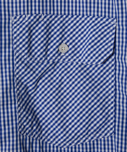 HORLISUN(ホーリーサン)の「Ophir Gingham Check Shirt Blue(シャツ/ブラウス・メンズ・その他・SMALL/MEDIUM/LARGE)」の4枚目の写真