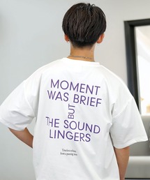 接触冷感 ルーズフィット グラフィック 半袖Tシャツ 短丈可能 ドロスト