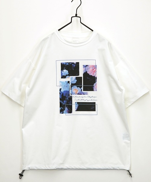 L'atelier(ラトリエ)の「接触冷感 ルーズフィット グラフィック 半袖Tシャツ 短丈可能 ドロスト(Tシャツ/カットソー・メンズ・ブラック系4/ブラック系その他3/ブラック系その他4/ホワイト系4/ホワイト系3/ブラック系その他2/ホワイト系2/ホワイト系6/ブラック系その他5/ブラック系その他6/ブラック系6/ホワイト系5/ブラック系5・M/L)」の14枚目の写真