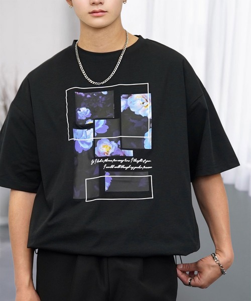 L'atelier(ラトリエ)の「接触冷感 ルーズフィット グラフィック 半袖Tシャツ 短丈可能 ドロスト(Tシャツ/カットソー・メンズ・ブラック系4/ブラック系その他3/ブラック系その他4/ホワイト系4/ホワイト系3/ブラック系その他2/ホワイト系2/ホワイト系6/ブラック系その他5/ブラック系その他6/ブラック系6/ホワイト系5/ブラック系5・M/L)」の21枚目の写真