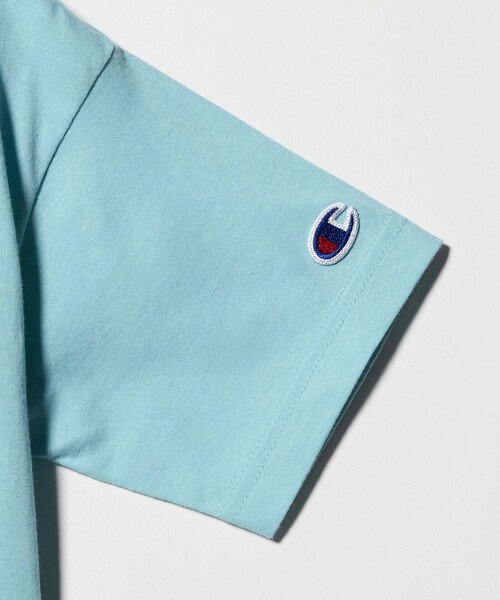 Champion(チャンピオン)の「<Champion>ボストン ショートスリーブ Tシャツ / キッズ 110cm-130cm(Tシャツ/カットソー・キッズ・ライトブルー/ダークグレー/ホワイト・110cm/120cm/130cm)」の6枚目の写真