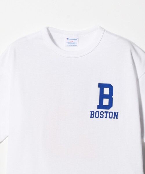 Champion(チャンピオン)の「<Champion>ボストン ショートスリーブ Tシャツ / キッズ 110cm-130cm(Tシャツ/カットソー・キッズ・ライトブルー/ダークグレー/ホワイト・110cm/120cm/130cm)」の12枚目の写真