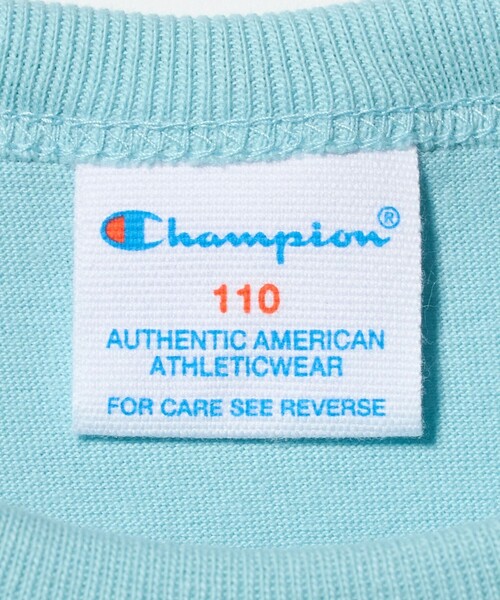 Champion(チャンピオン)の「<Champion>ボストン ショートスリーブ Tシャツ / キッズ 110cm-130cm(Tシャツ/カットソー・キッズ・ライトブルー/ダークグレー/ホワイト・110cm/120cm/130cm)」の21枚目の写真