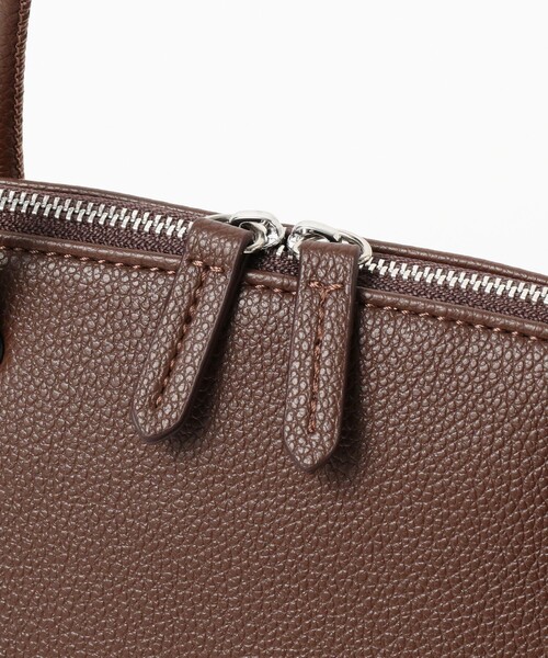 Demi-Luxe BEAMS(デミルクス ビームス)の「&MyuQ / HACO ショルダーバッグ(トートバッグ・レディース・ダークブラウン/ブラック・ONE SIZE)」の8枚目の写真