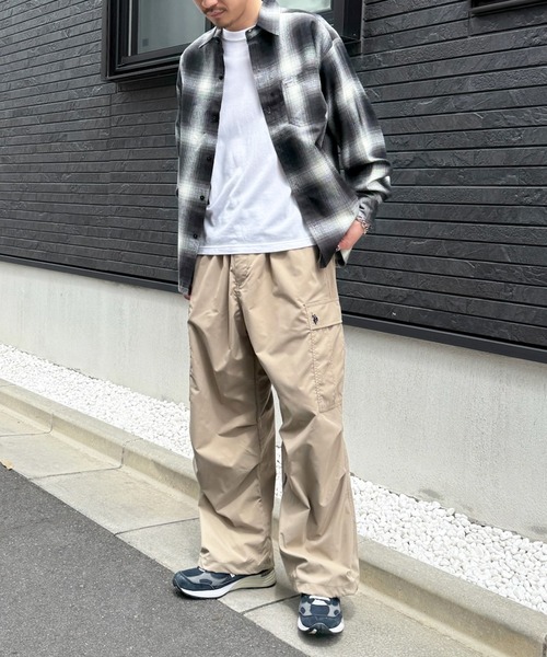 U.S. POLO ASSN.(ユーエスポロアッスン)の「【U.S. POLO ASSN.】ポリ撥水ワイドカーゴパンツ 046360(カーゴパンツ・メンズ・カーキ/ネイビー/ベージュ・M/S/LL/L)」の15枚目の写真