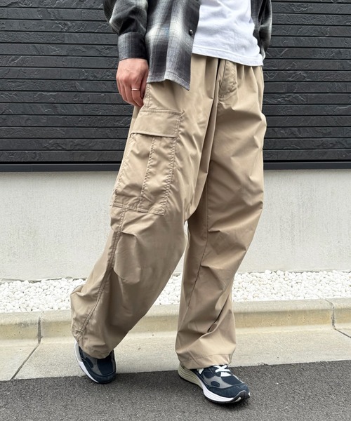 U.S. POLO ASSN.(ユーエスポロアッスン)の「【U.S. POLO ASSN.】ポリ撥水ワイドカーゴパンツ 046360(カーゴパンツ・メンズ・カーキ/ネイビー/ベージュ・M/S/LL/L)」の12枚目の写真