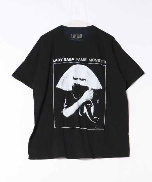 THRIFTY LOOK(スリフティールック)の「【THRIFTY LOOK】LADY GAGA Tシャツ(Tシャツ/カットソー・メンズ・ブラック系その他2/ブラック・XL/L/M)」の4枚目の写真