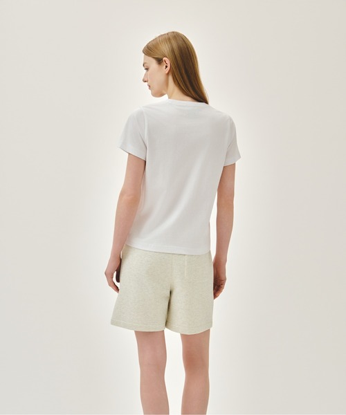 MARITHE + FRANCOIS GIRBAUD(マリテフランソワジルボー)の「CLASSIC LOGO SWEAT SHORTS(スウェットパンツ・レディース・オートミール/ブラック/ヘザーグレー・SMALL/MEDIUM/LARGE)」の7枚目の写真