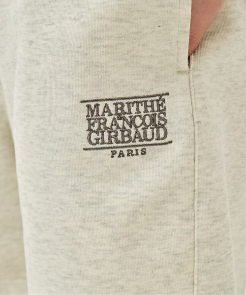 MARITHE + FRANCOIS GIRBAUD(マリテフランソワジルボー)の「CLASSIC LOGO SWEAT SHORTS(スウェットパンツ・レディース・オートミール/ブラック/ヘザーグレー・SMALL/MEDIUM/LARGE)」の9枚目の写真
