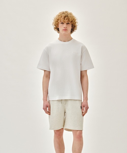 MARITHE + FRANCOIS GIRBAUD(マリテフランソワジルボー)の「CLASSIC LOGO SWEAT SHORTS(スウェットパンツ・レディース・オートミール/ブラック/ヘザーグレー・SMALL/MEDIUM/LARGE)」の11枚目の写真