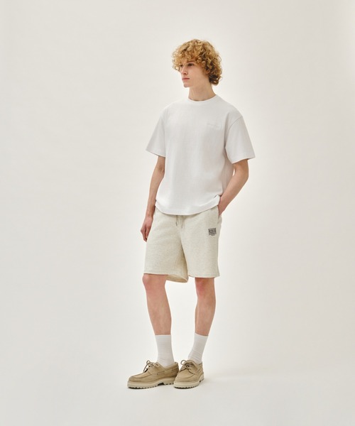 MARITHE + FRANCOIS GIRBAUD(マリテフランソワジルボー)の「CLASSIC LOGO SWEAT SHORTS(スウェットパンツ・レディース・オートミール/ブラック/ヘザーグレー・SMALL/MEDIUM/LARGE)」の12枚目の写真