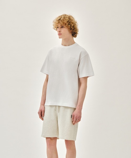 MARITHE + FRANCOIS GIRBAUD(マリテフランソワジルボー)の「CLASSIC LOGO SWEAT SHORTS(スウェットパンツ・レディース・オートミール/ブラック/ヘザーグレー・SMALL/MEDIUM/LARGE)」の13枚目の写真