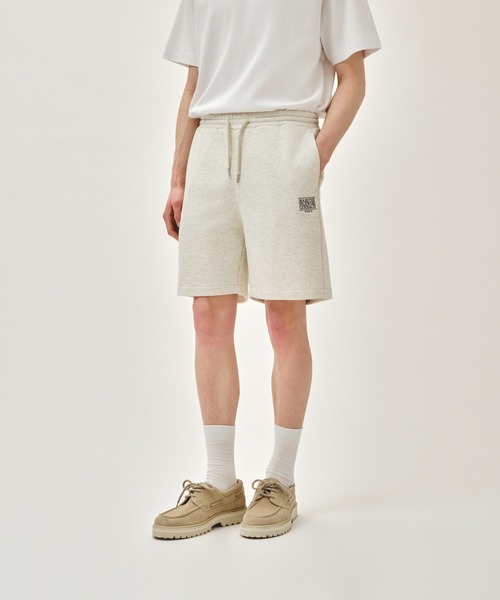 MARITHE + FRANCOIS GIRBAUD(マリテフランソワジルボー)の「CLASSIC LOGO SWEAT SHORTS(スウェットパンツ・レディース・オートミール/ブラック/ヘザーグレー・SMALL/MEDIUM/LARGE)」の17枚目の写真