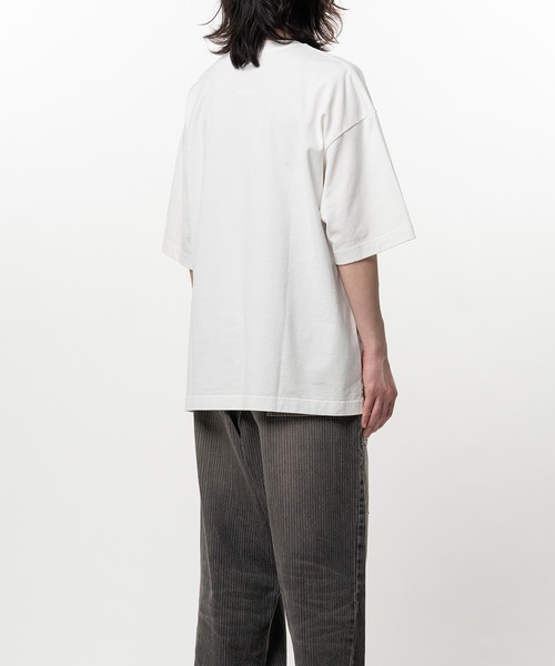 Maison MIHARA YASUHIRO（メゾンミハラヤスヒロ）の「SCOTT Printed Short Sleeve T-shirt（Tシャツ/カットソー・メンズ・ホワイト/ブラック・46/44/48）」の6枚目の写真