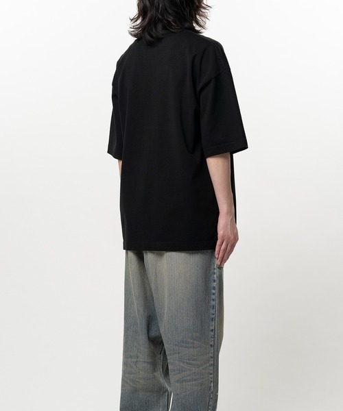 Maison MIHARA YASUHIRO（メゾンミハラヤスヒロ）の「SCOTT Printed Short Sleeve T-shirt（Tシャツ/カットソー・メンズ・ホワイト/ブラック・46/44/48）」の11枚目の写真