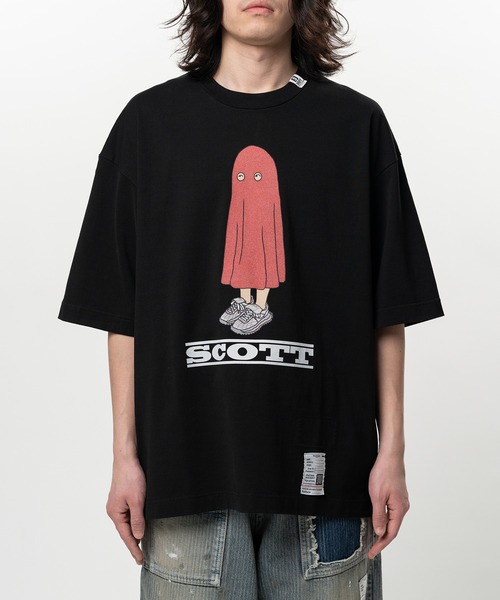 Maison MIHARA YASUHIRO（メゾンミハラヤスヒロ）の「SCOTT Printed Short Sleeve T-shirt（Tシャツ/カットソー・メンズ・ホワイト/ブラック・46/44/48）」の12枚目の写真