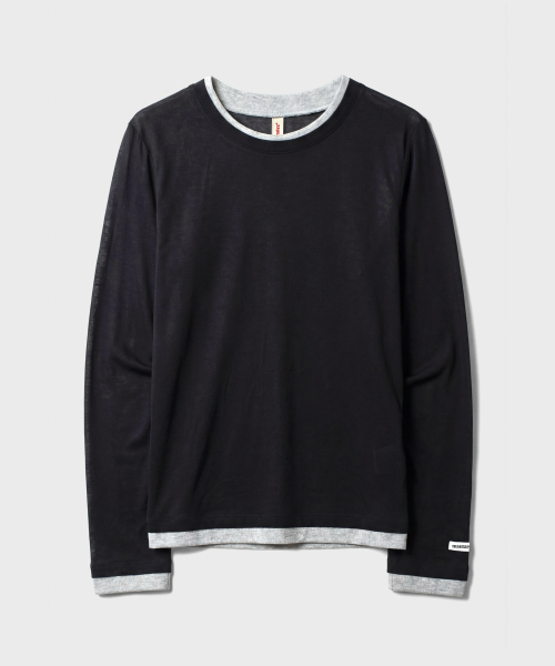 MASMARULEZ APPAREL(マスマルールズ アパレル)の「Double Layered Long Sleeve_3 Colors(Tシャツ/カットソー・レディース・ブラック/スカイブルー/イエロー系その他・ONE SIZE)」の7枚目の写真